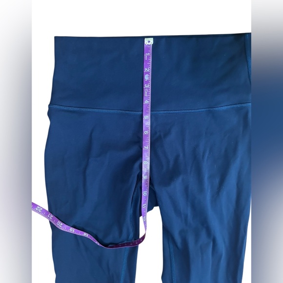 Lululemon Wunder Under High-Rise Tight Sz 6 Full-On Luxtreme 28" In True Navy - Picture 6 of 10